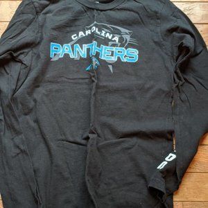 Carolina Panthers Youth Boys Longsleeve Tee M 10/12
